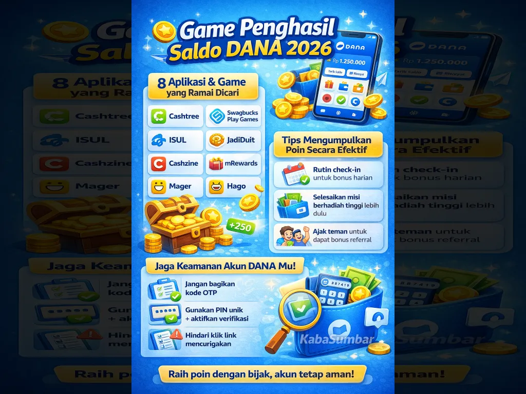 Aplikasi Game dan Tips mengumpulkan Poin